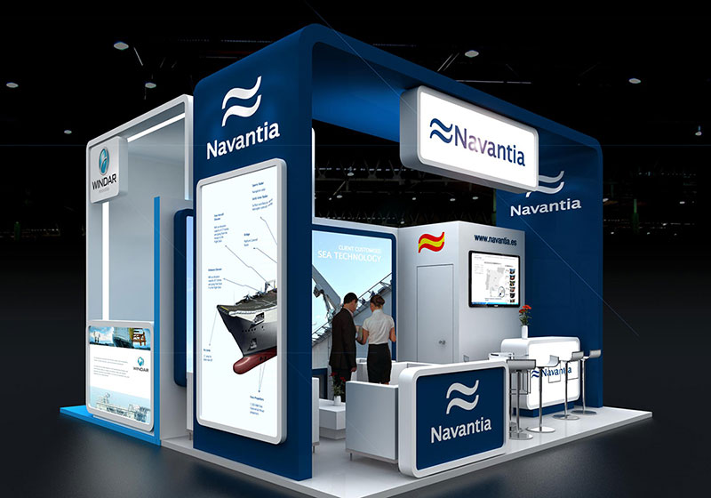 navantia windar montaje stand